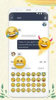 Play Corn Keyboard Theme