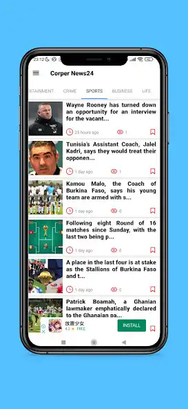 Play Corper News24 as an online game Corper News24 with UptoPlay