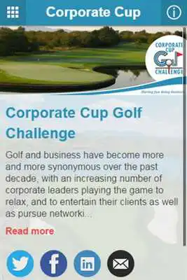 Play Corporate Cup Golf Challenge