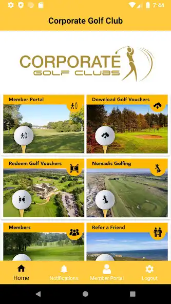Play Corporate Golf Clubs as an online game Corporate Golf Clubs with UptoPlay