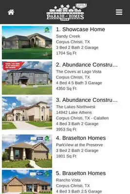 Play Corpus Christi Parade of Homes
