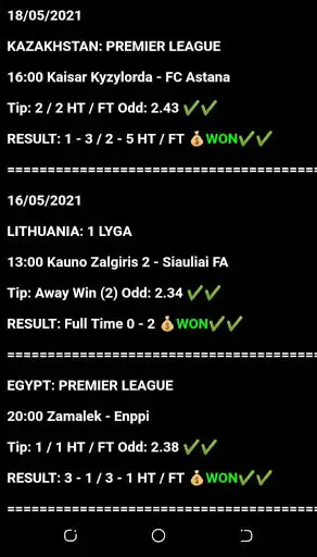 Play Correct Score Tips  and enjoy Correct Score Tips with UptoPlay