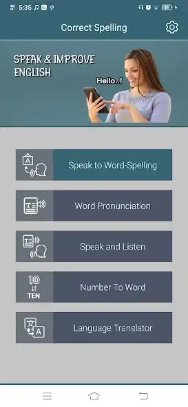 Play Correct Spelling - Translator as an online game Correct Spelling - Translator with UptoPlay