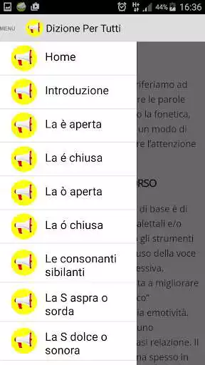 Play Corso di Dizione Italiana as an online game Corso di Dizione Italiana with UptoPlay