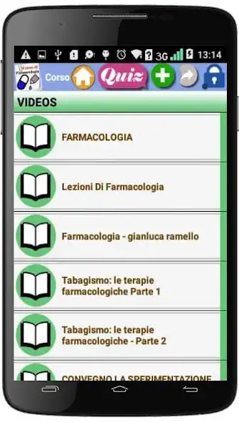 Play Corso di Farmacologia as an online game Corso di Farmacologia with UptoPlay