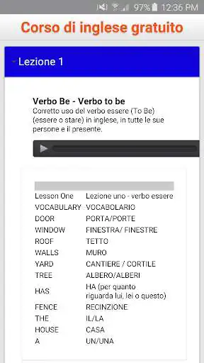 Play Corso di inglese completo as an online game Corso di inglese completo with UptoPlay