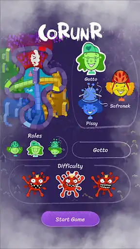 Play CoRunR - Fight against the virus together as an online game CoRunR - Fight against the virus together with UptoPlay