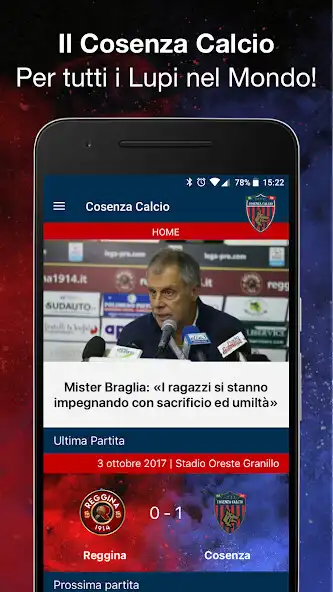 Play Cosenza Calcio Official  and enjoy Cosenza Calcio Official with UptoPlay