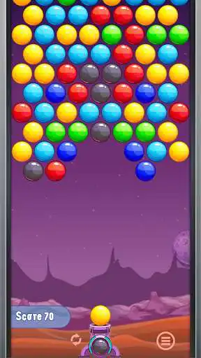Play APK Cosmic Bubbles  and enjoy Cosmic Bubbles with UptoPlay com.dialekts.bubbleshooterspace