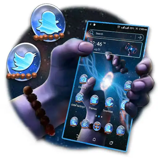 Play Cosmic Damaru Launcher Theme APK Play Cosmic Damaru Launcher Theme APK