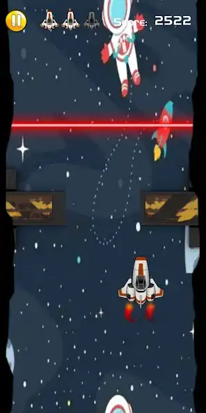 Play Cosmic Escape - Space Fighter as an online game Cosmic Escape - Space Fighter with UptoPlay