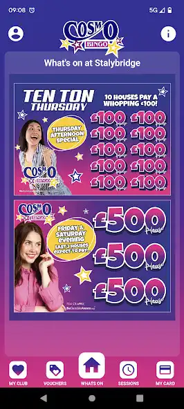 Play Cosmo Bingo as an online game Cosmo Bingo with UptoPlay