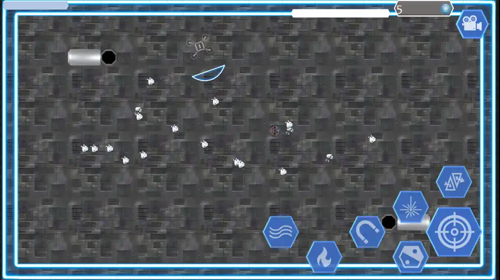 Play Cosmo Drone as an online game Cosmo Drone with UptoPlay