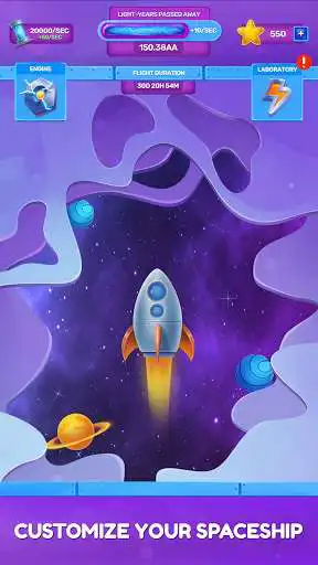 Play Cosmo Idle as an online game Cosmo Idle with UptoPlay