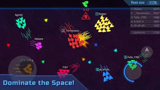 Play Cosmo.io Space Shooter  and enjoy Cosmo.io Space Shooter with UptoPlay