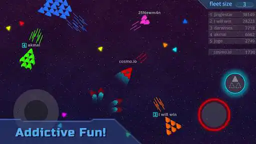 Play Cosmo.io Space Shooter as an online game Cosmo.io Space Shooter with UptoPlay
