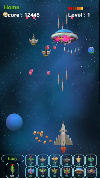 Play Cosmos battle space war shoot as an online game Cosmos battle space war shoot with UptoPlay