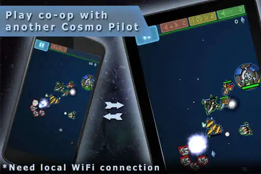 Play Cosmo Ship - Spaceship War as an online game Cosmo Ship - Spaceship War with UptoPlay