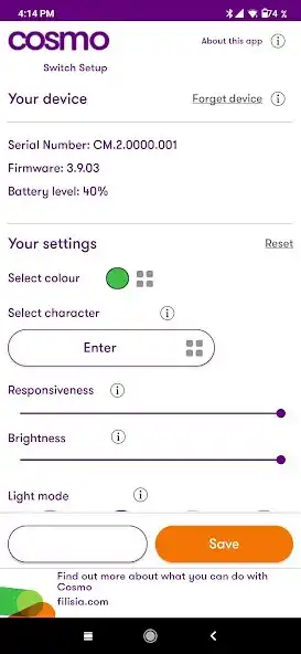 Play Cosmo Switch setup as an online game Cosmo Switch setup with UptoPlay