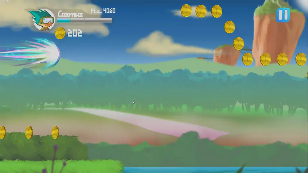 Play Cosmus Runner as an online game Cosmus Runner with UptoPlay