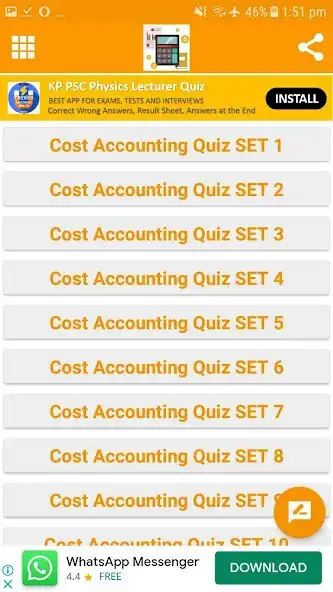 Play Cost Accounting Quiz as an online game Cost Accounting Quiz with UptoPlay
