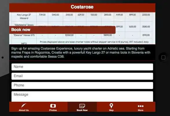 Play Costarose Charter