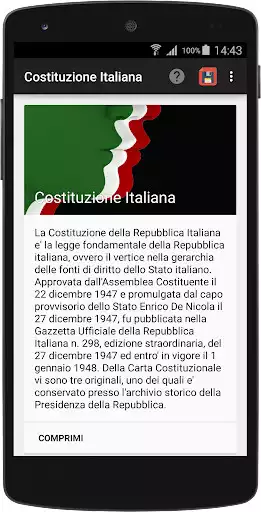 Play Costituzione Italiana as an online game Costituzione Italiana with UptoPlay