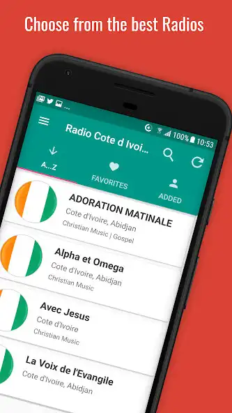 Play Cote dIvoire Radio Stations  and enjoy Cote dIvoire Radio Stations with UptoPlay