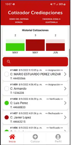 Play Cotizador Crediopciones as an online game Cotizador Crediopciones with UptoPlay