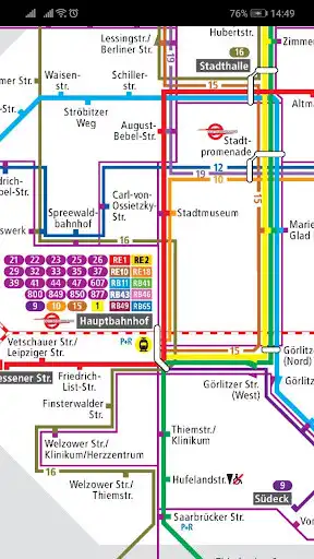 Play Cottbus Tram & Bus Map  and enjoy Cottbus Tram & Bus Map with UptoPlay