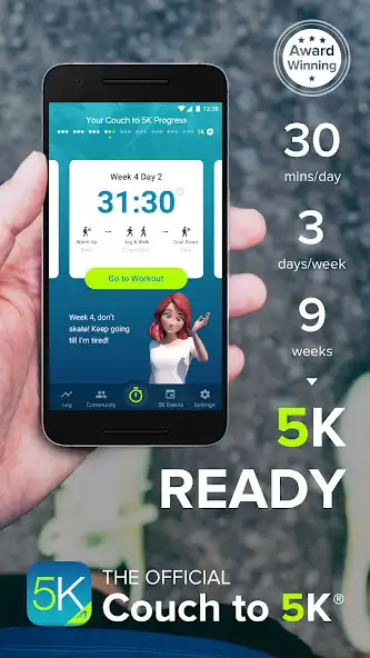 Play Couch to 5K®  and enjoy Couch to 5K® with UptoPlay