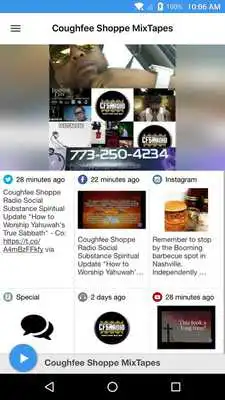 Play Coughfee Shoppe MixTapes