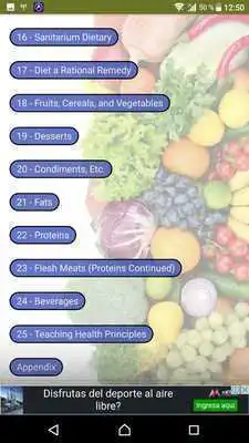 Play Counsels on Diet and Foods