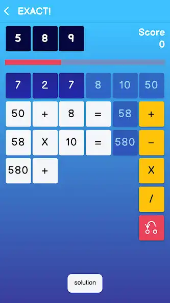 Play Countdown EXACT! number as an online game online Countdown EXACT! number with UptoPlay Play Countdown EXACT! number as an online game Countdown EXACT! number with UptoPlay