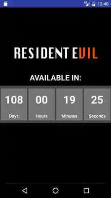 Play Countdown for Resident Evil 7
