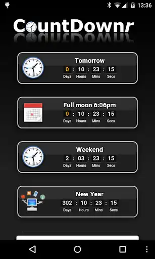 Play CountDownr Lite  and enjoy CountDownr Lite with UptoPlay