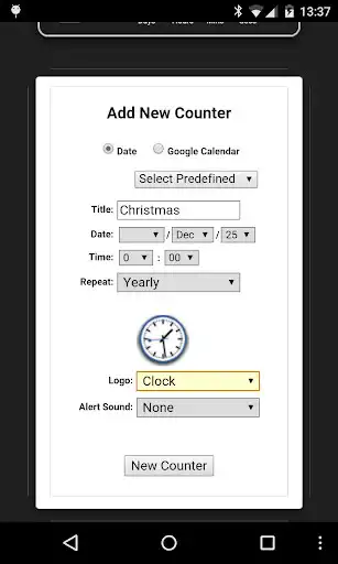 Play CountDownr Lite as an online game CountDownr Lite with UptoPlay