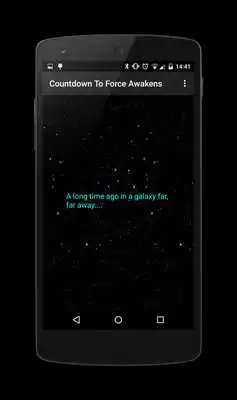 Play Countdown To The Force Awakens