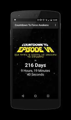 Play Countdown To The Force Awakens