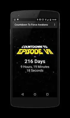 Play Countdown To The Force Awakens