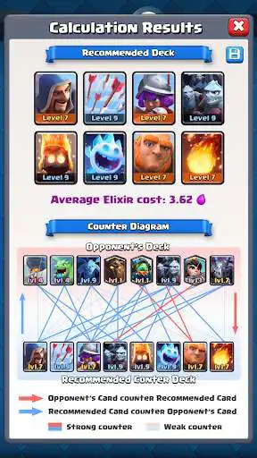 Play Counter Deck Calculator for CR as an online game Counter Deck Calculator for CR with UptoPlay