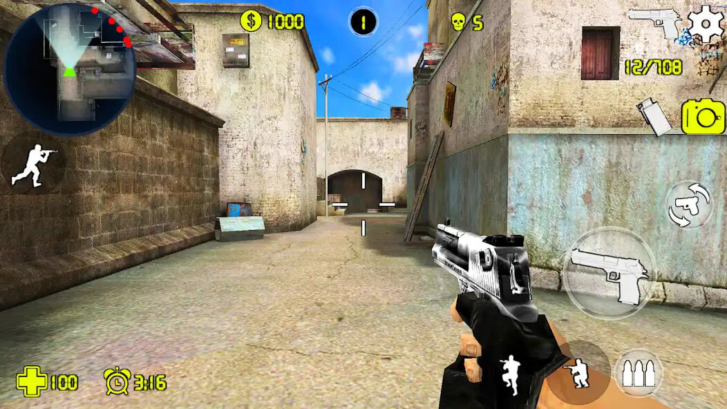 Play Counter Ops: Gun Strike Wars as an online game Counter Ops: Gun Strike Wars with UptoPlay