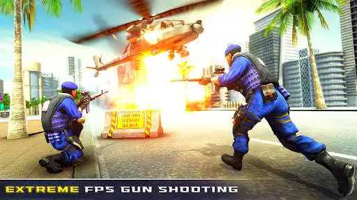 Play Counter Police strike Shooting as an online game Counter Police strike Shooting with UptoPlay