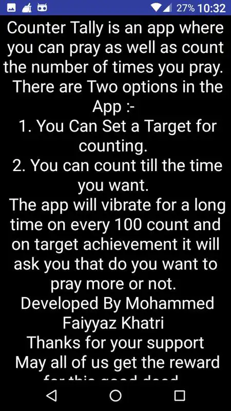 Play Counter Tally