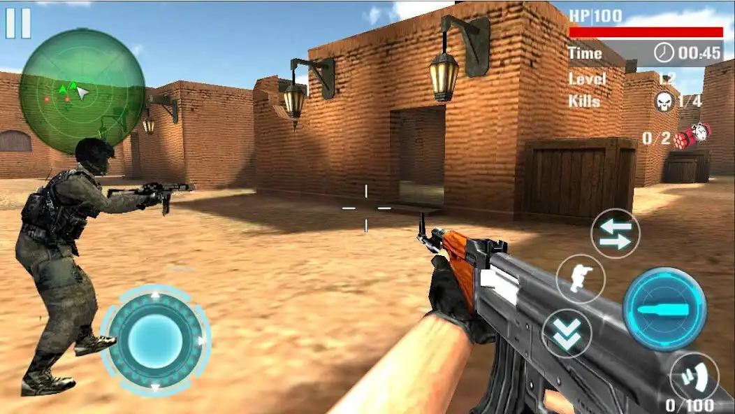 Play Counter Terrorist Attack Death as an online game Counter Terrorist Attack Death with UptoPlay