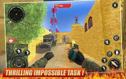 Play Counter Terrorist - FPS Shooting as an online game Counter Terrorist - FPS Shooting with UptoPlay