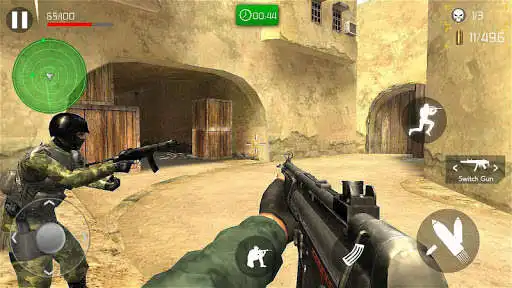 Play Counter Terrorist Mission as an online game Counter Terrorist Mission with UptoPlay