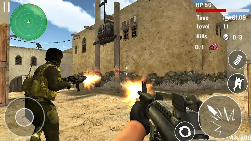 Play Counter Terrorist Shoot as an online game Counter Terrorist Shoot with UptoPlay