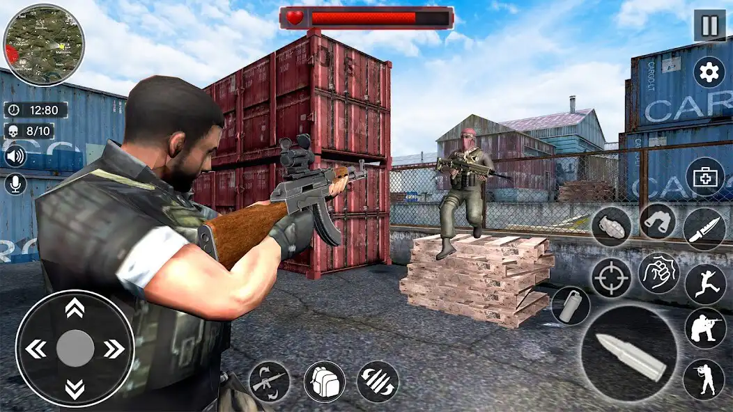 Play Counter Terrorist Shoot Strike as an online game Counter Terrorist Shoot Strike with UptoPlay