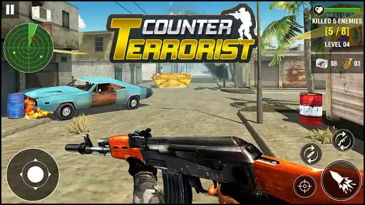 Play Counter Terrorist Shoot War as an online game Counter Terrorist Shoot War with UptoPlay